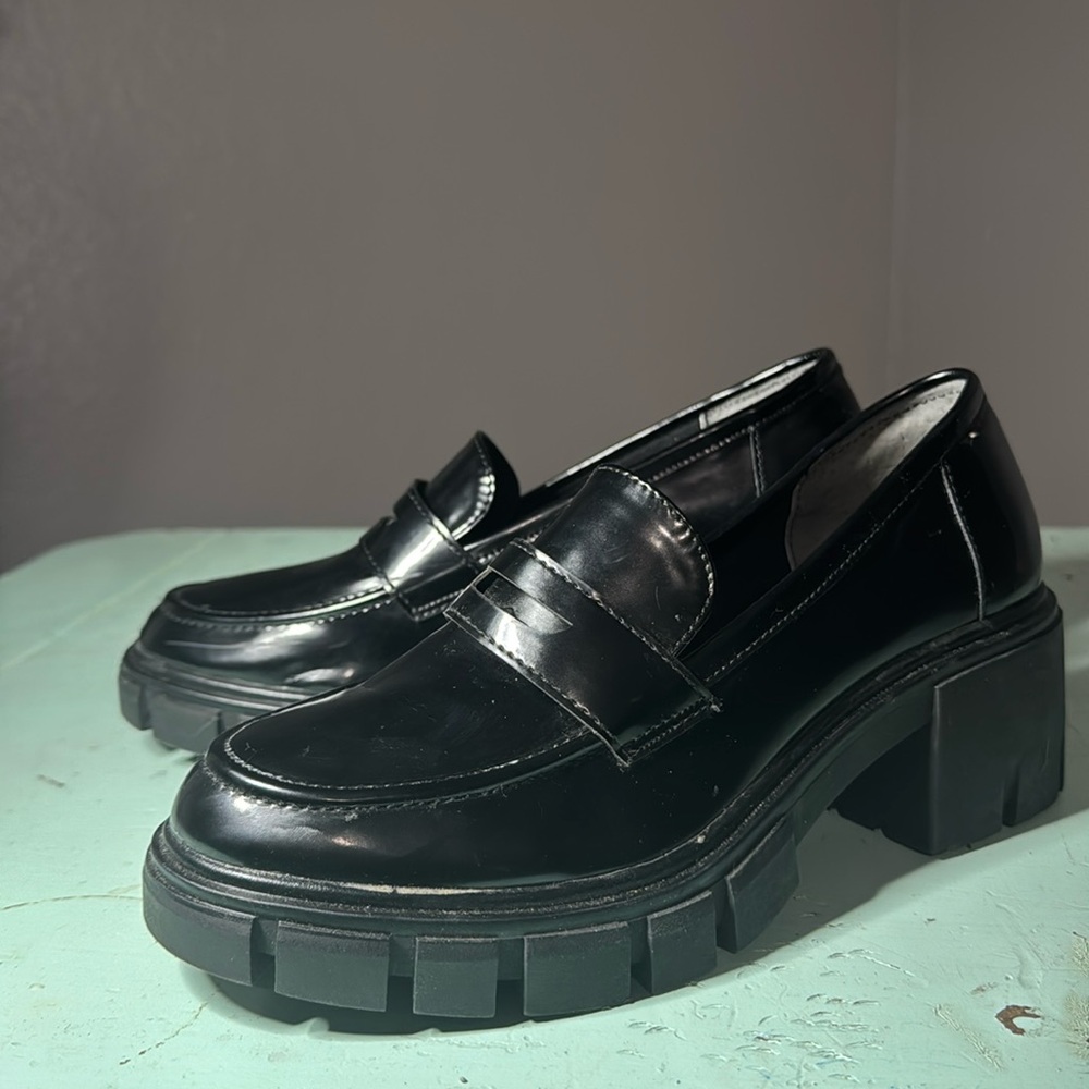 Chunky Platform Loafers